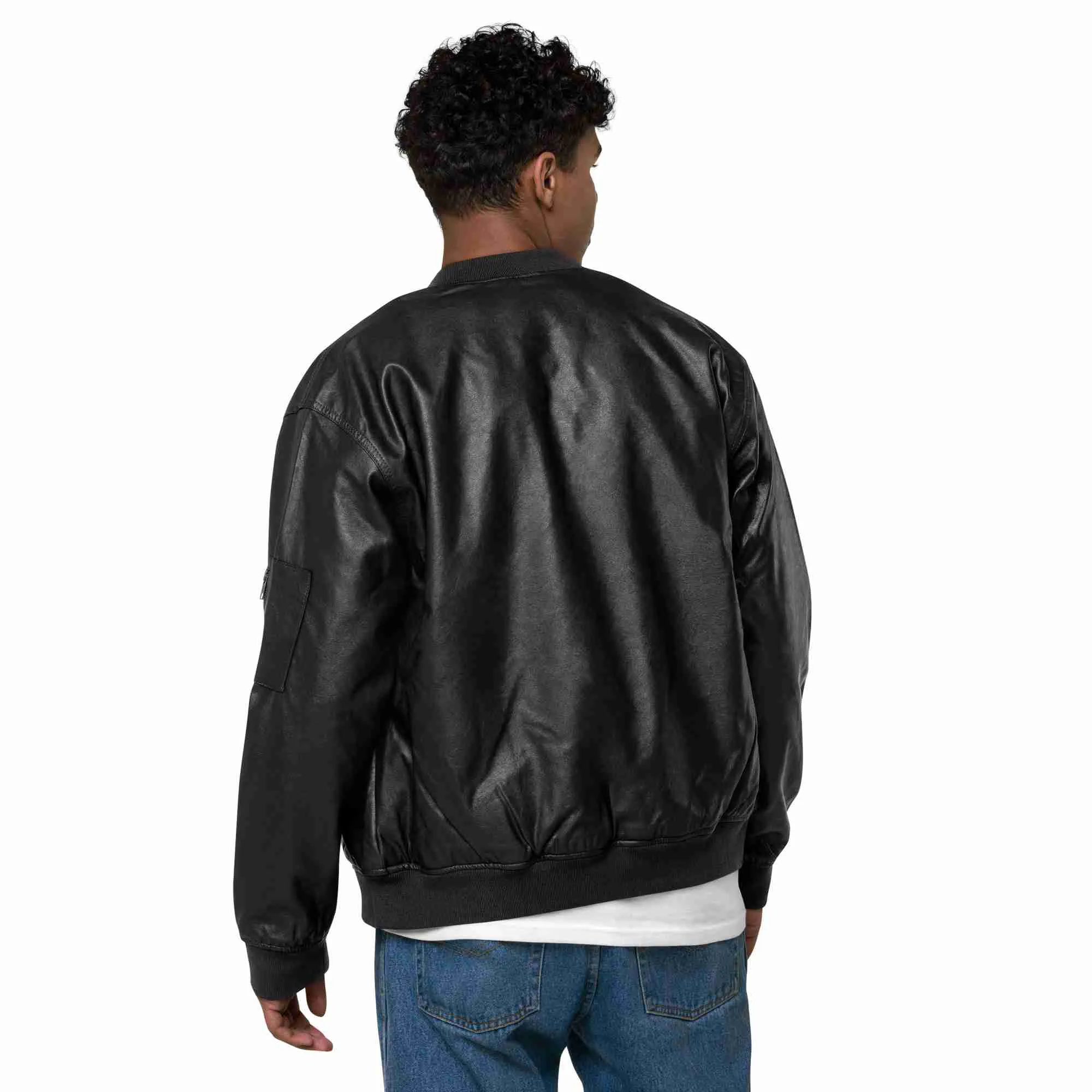 Giacca Bomber in Ecopelle - immagine 9