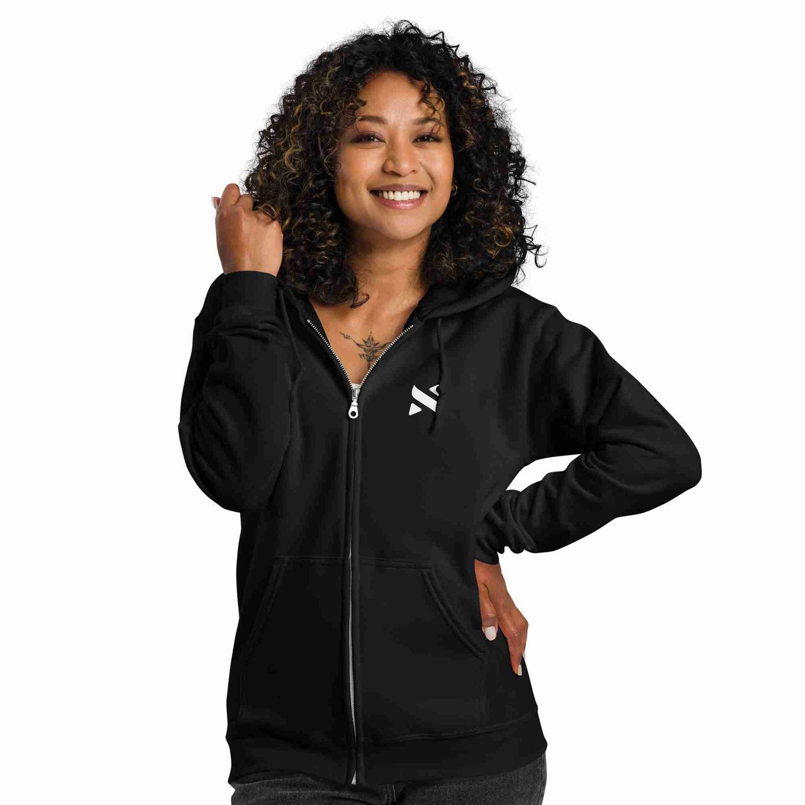 Unisex Heavy Blend Zip Hoodie - immagine 2