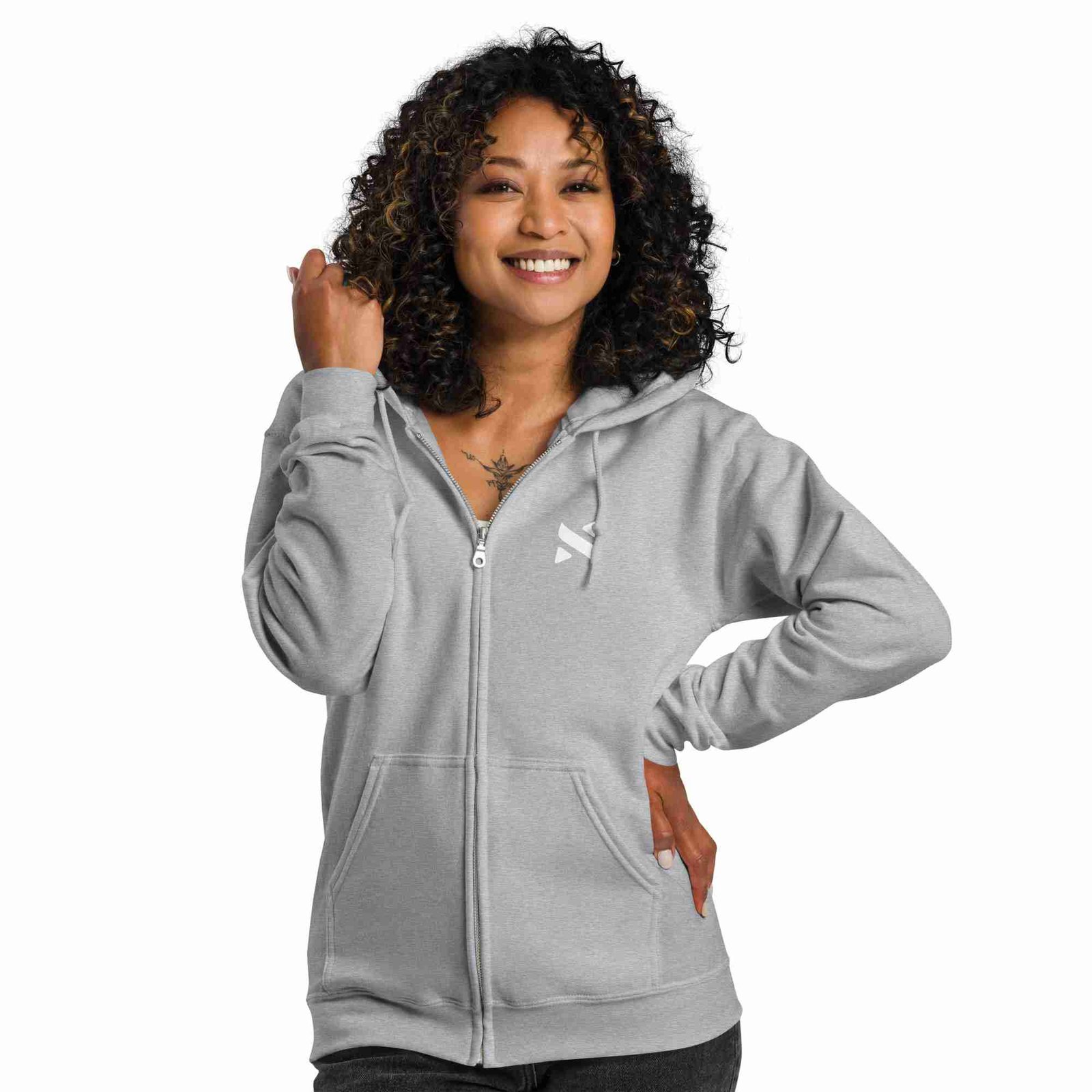 Unisex Heavy Blend Zip Hoodie - immagine 11